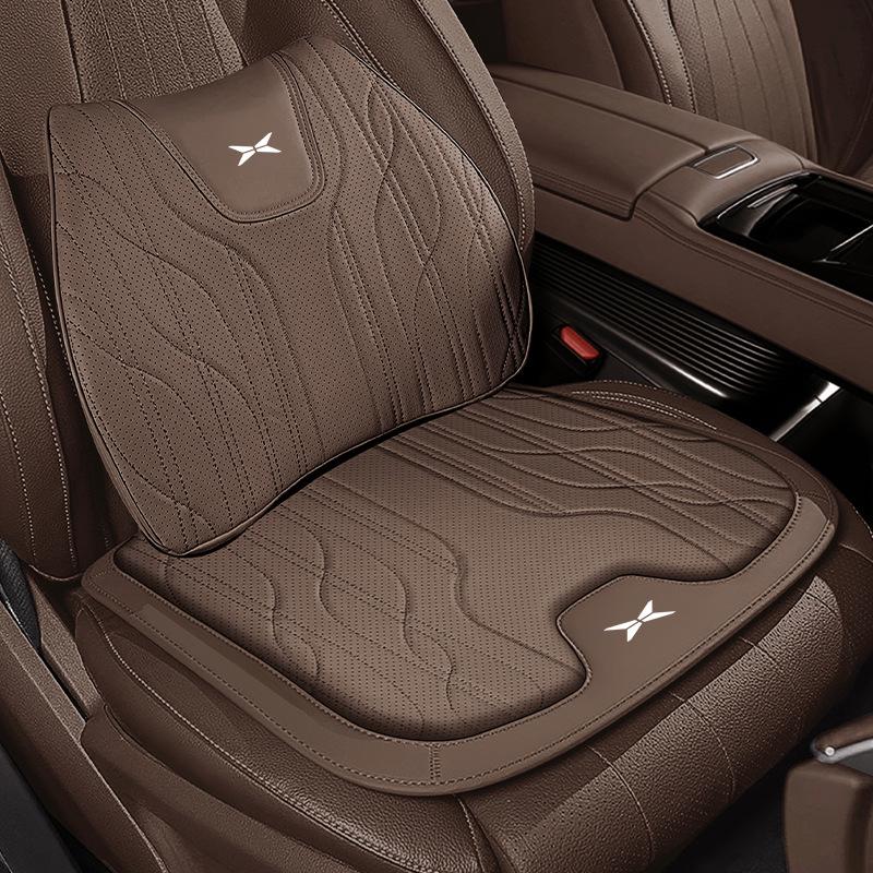 XPeng Car Seat Neck Pillow & Lumbar Support Cushion for P7, P5, G3i, G9, G6 – Breathable and Comfortable.