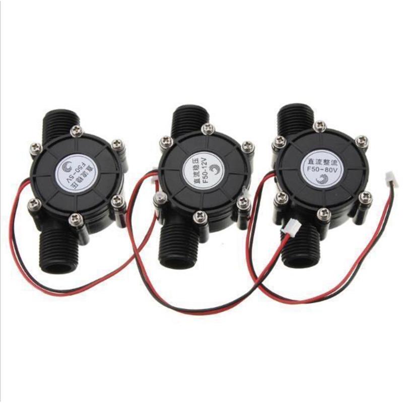Newest Hot 1PC 80V 12V 5V 10W DC Micro Hydro Generator Tap Water Flow Hydraulic DIY 1/2 Inch Alternative Energy Generators