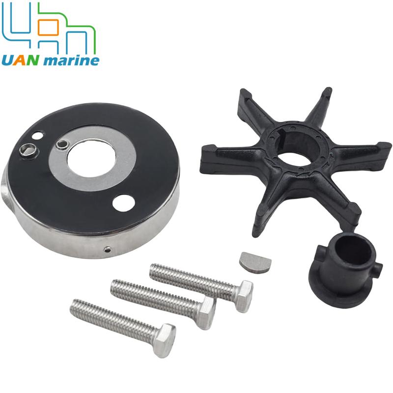 689-W0078 Water Pump Impeller Repair Kit For Yamaha 2-Stroke 25HP 30HP Outboard 689-W0078-A6 689-W0078-04-00