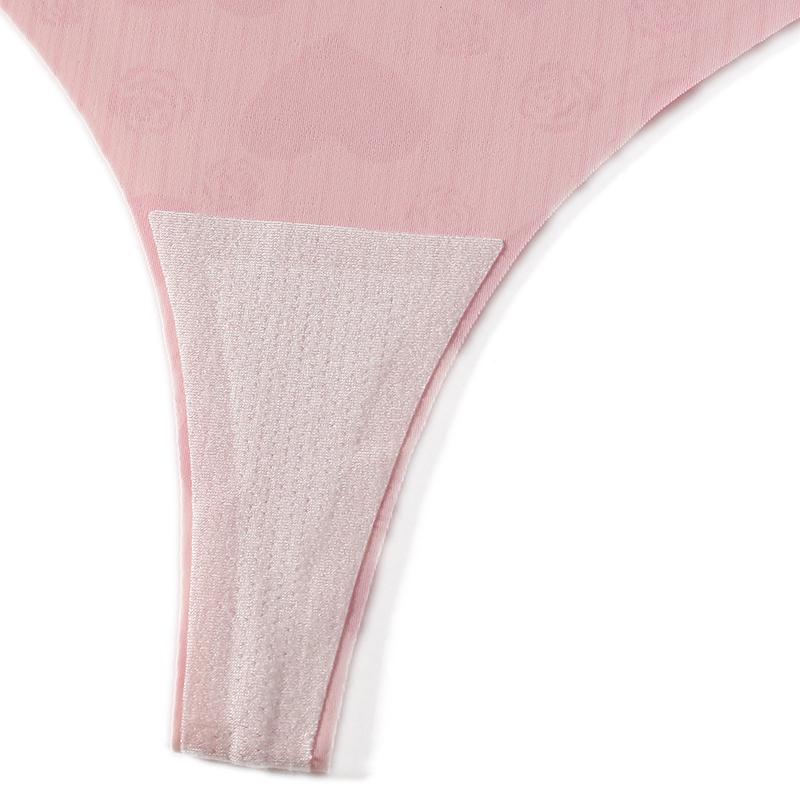 TERMEZY Женские сексуальные бесшовные стринги с низкой посадкой и принтом в виде сердца, дышащие облегающие трусики для йоги