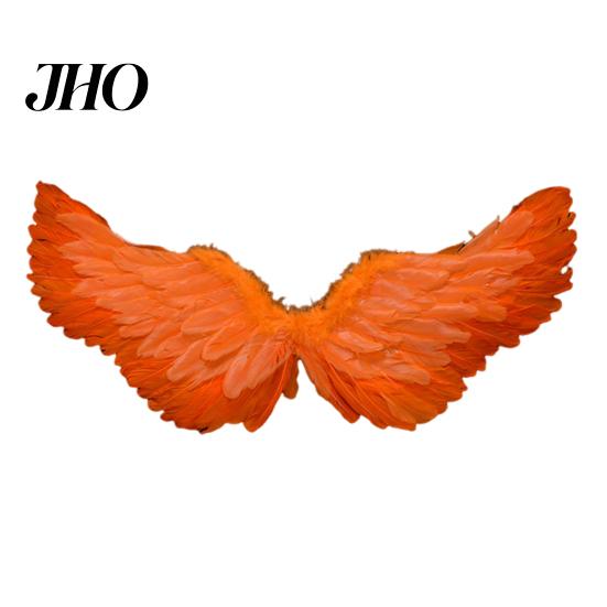 Birthday Party Supplies Kids Angel Wings Girls Princess Costume Adjustable Feather Fairy Carnival Cosplay Stage Performance Prop for Halloween Parties