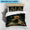 3PCS Prince's Nightly Embrace 3pcs Bedding,Including 3PCS Duvet Cover And 2pcs Pillowcases Perfect for Christmas,Ideal for Bedroom, Dormitory