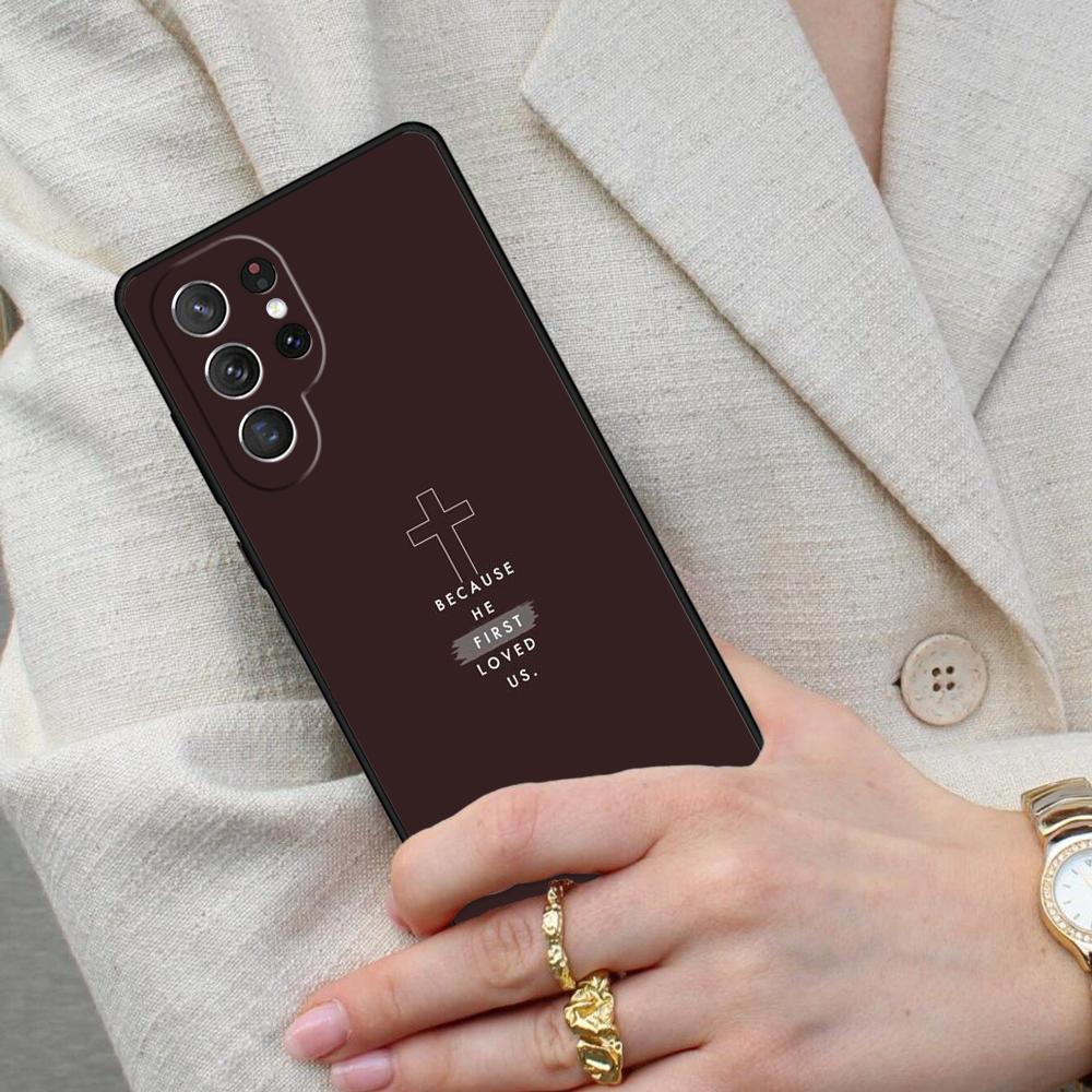 Faith Christian Religious Jesus Cell Phone Case for Samsung Galaxy S26 Ultra S25 S24 S23 S22 S21 S20 Note10 Cover