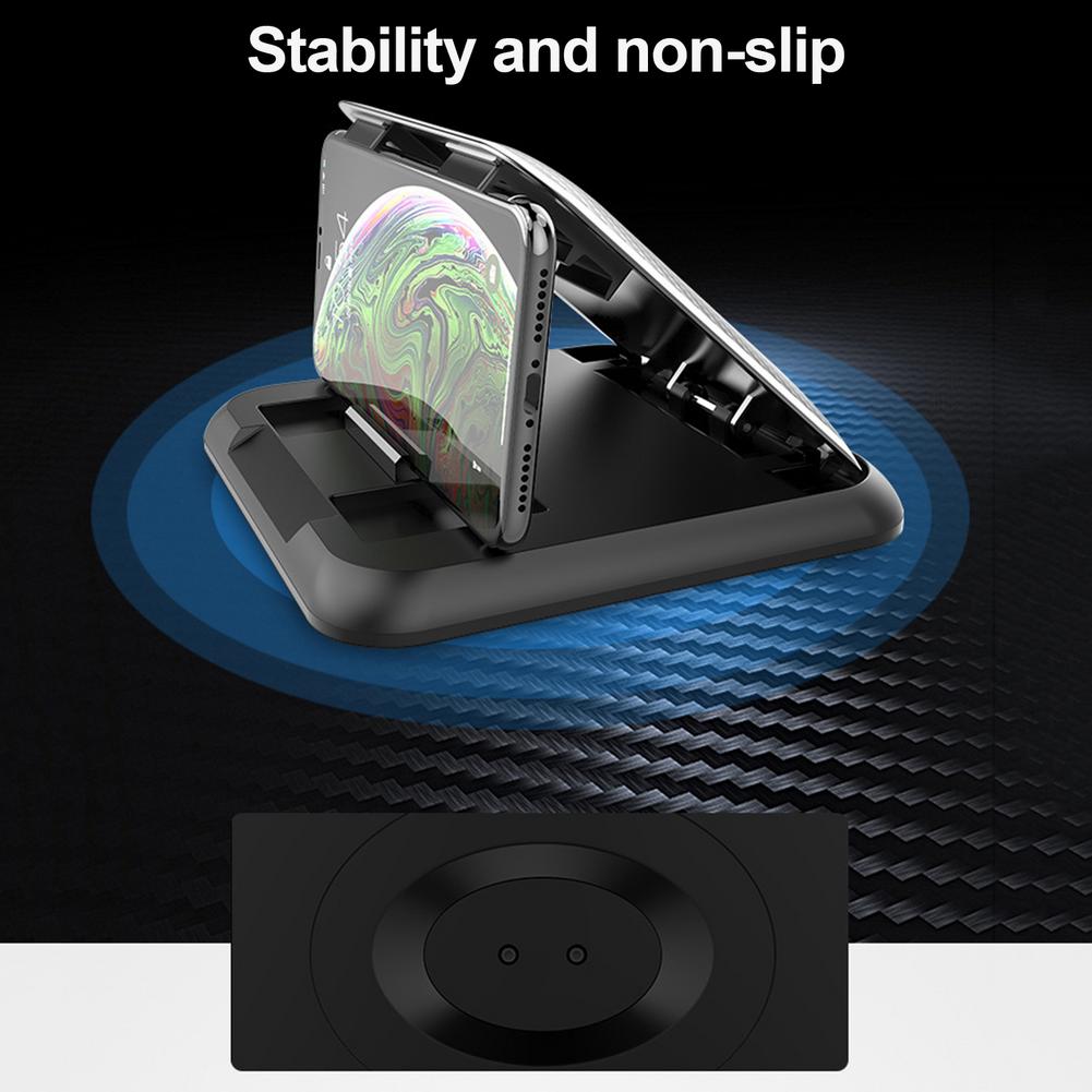 SEAMETAL Держатель для телефона в автомобиль на приборную панель, противоскользящее крепление для телефона, универсальный, для центральной консоли, устойчивая подставка для смартфона для AR-навигации