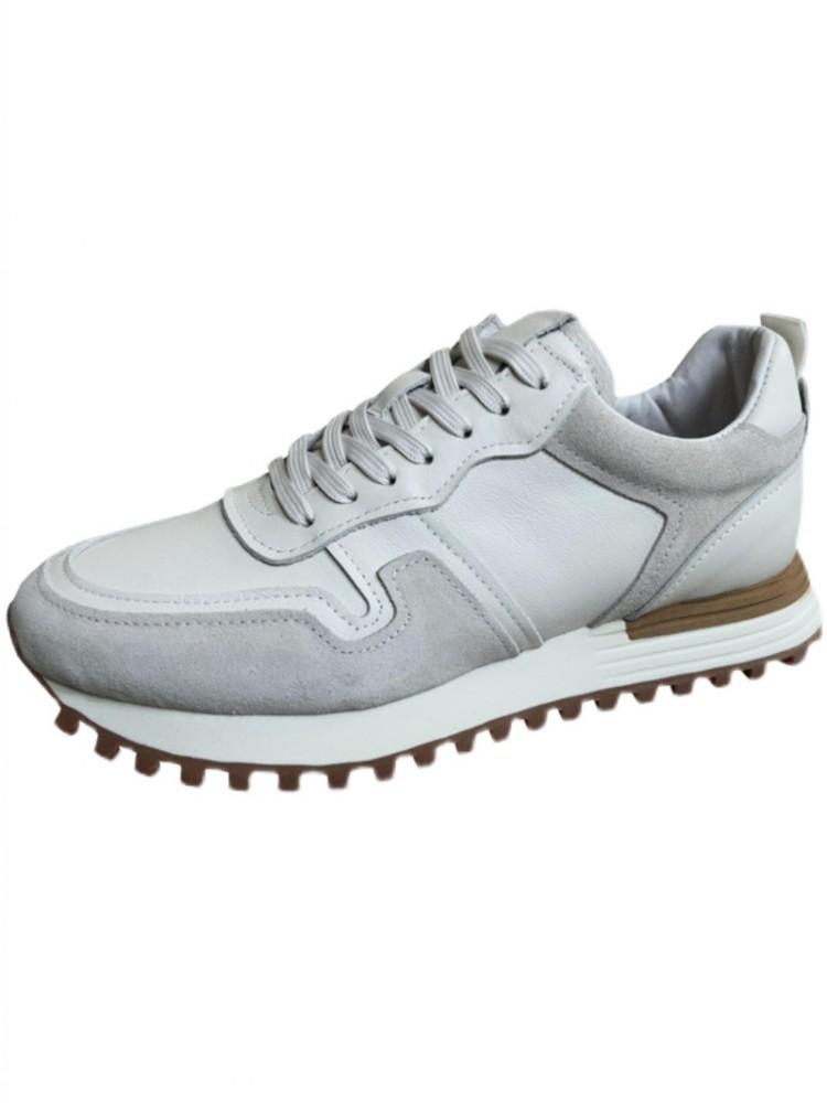 Модная мужская обувь на толстой платформе, кроссовки из натуральной кожи, уличные джоггеры, тренеры, мужская весенняя новинка, удобная активная обувь для скейтборда