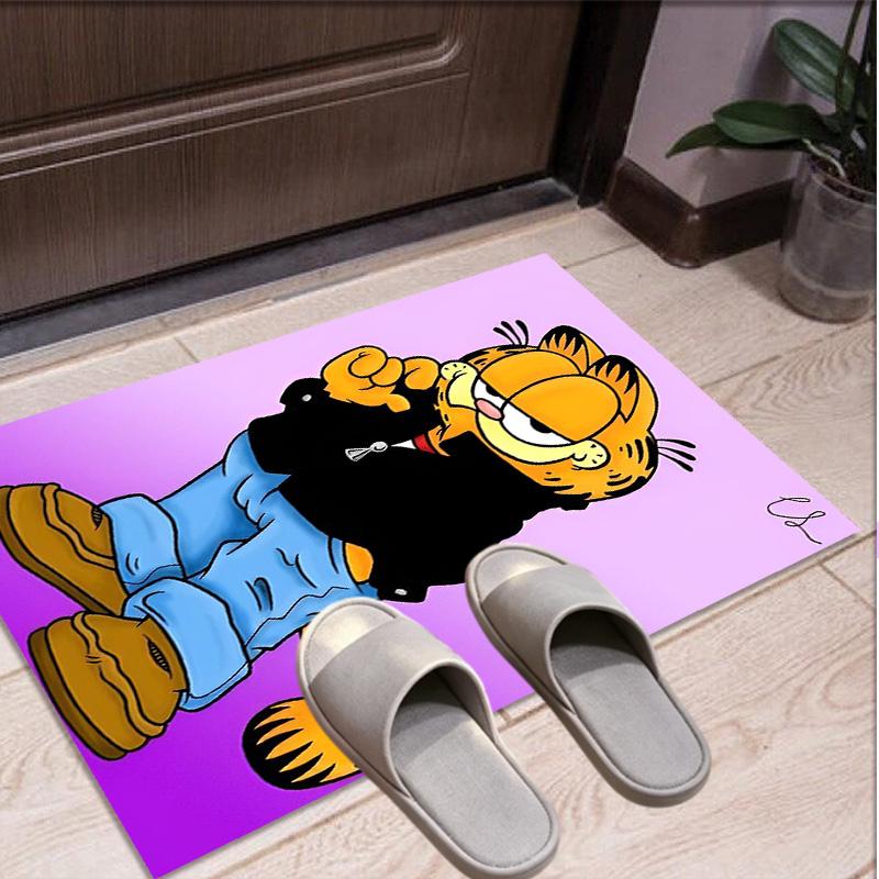 Garfield Pattern Rug, Indoor/Outdoor Mat, for Picnic, Gameroom, Bedroom, Office, Living Room, Home Decor Carpet, Birthday Gift