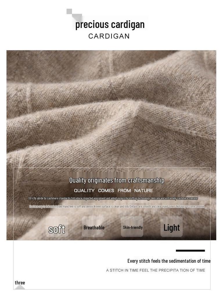 Мужской кашемировый свитер - Коллекция Осень/Зима: Круглый вырез, Свободный крой, Однотонный, Трикотажный пуловер в стиле business casual