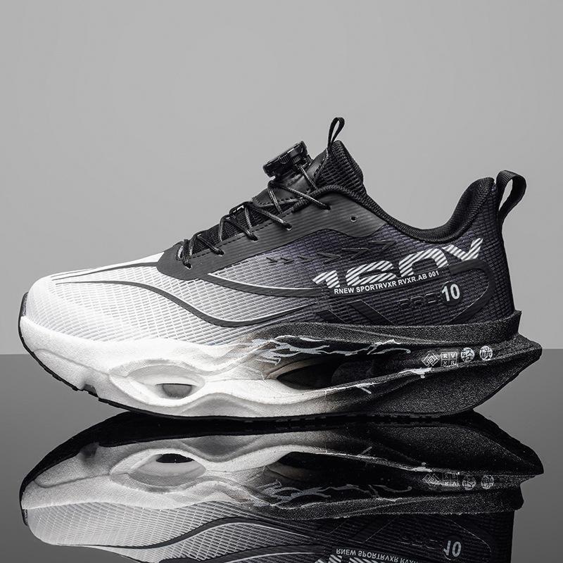 Carbon plate racing shoes medium and large children's ultra-light running shoes student shock-absorbing sports shoes