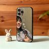 Чехол для телефона Singer B-Billie L-lovely E-EilishS Для iPhone17,16,15,14,13,12,Plus,Pro Max, 5G Другие Мягкий Черный Чехол
