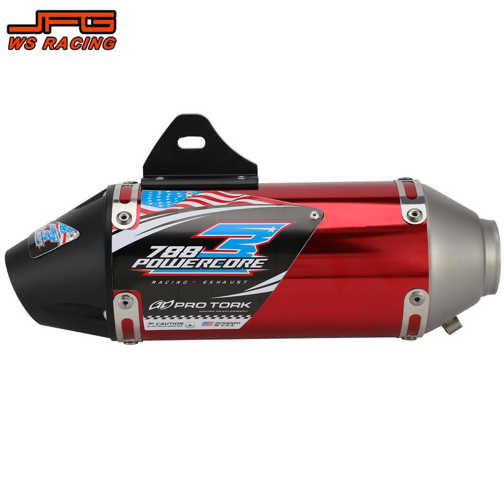 Motorcycle accessories Exhaust Pipe Front & Raer Set Full System For Honda CRF230F 2003-2013 CRF230F 2018-2020 Dirt Bike