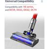 Быстросъемная щетка для чистки головки двигателя для пылесоса Dyson V6 DC58 DC59 DC62 DC72 DC74 со светодиодной подсветкой для защиты от пыли