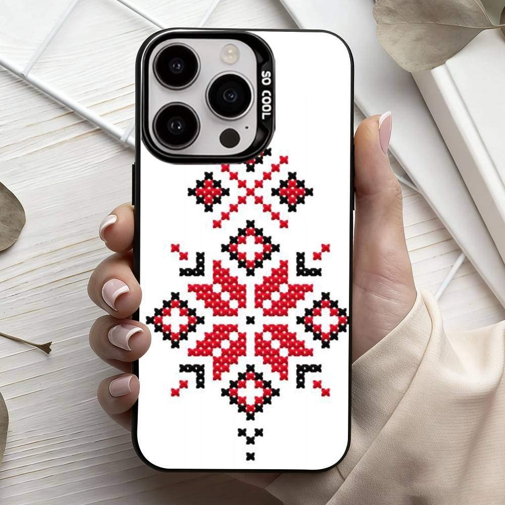 G-Украина O-Узорный Чехол для Телефона Для iPhone17,16,15,14,13,12,11 Plus,Pro Max Черный Конфетный серебристый чехол для телефона