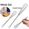 5/7 дюймов Венчик из нержавеющей стали с проволокой для взбивания, Ручной миксер для яиц, Кухонная утварь для выпечки, Миксер для взбивания молока, сливок, масла