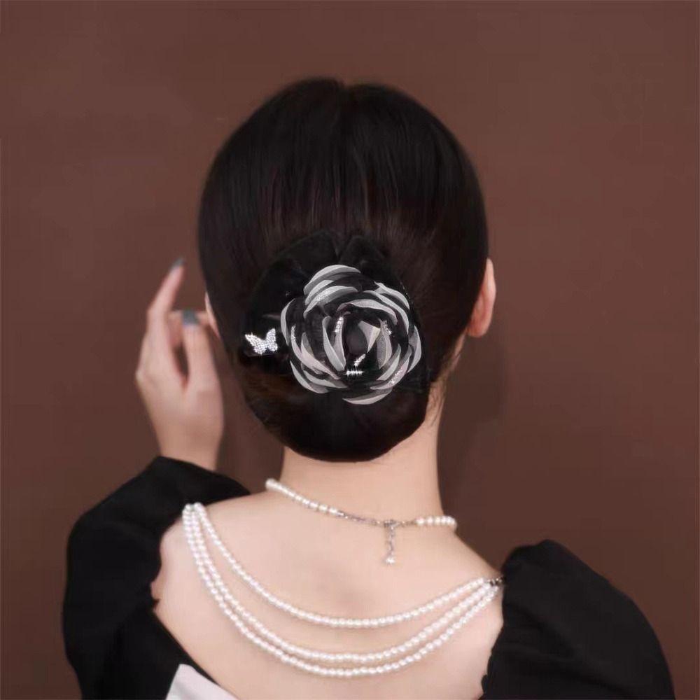 Гибкий ролик для пучка волос Нескользящий твист Прическа пучок Изысканный ленивый бигуди для волос Женщины Девушки