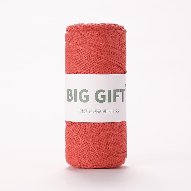 BIGGIFT Ручная работа Круглая полая хлопковая пряжа - 150 г Средней толщины Пряжа для вязания крючком Сумки