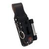 H&H Professional Craftsman Black Leather Rebar Tool Hacker Holder KSK-04