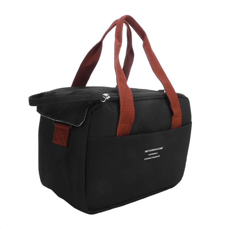 Портативная сумка для обеда для термоизолированной коробки для завтрака, сумка-холодильник, водонепроницаемая сумка Bento