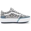 Vans Кроссовки унисекс с леопардовым принтом Old Skool Stacked UV Ink, белые, True-White VN0A4U154TJ