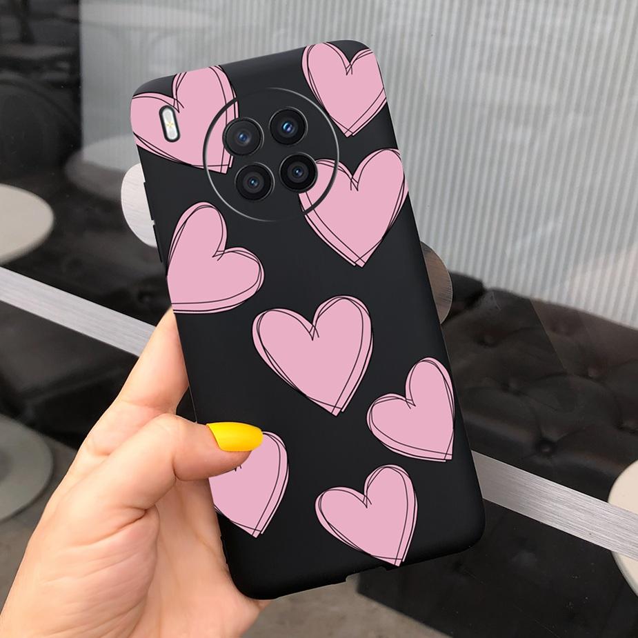 Stylish Silicone Case For Honor 50 Lite Case Soft Slim Phone Back Cover For Huawei Honor50 Lite Cases Honor 50Lite Coques Fundas