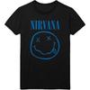 Nirvana Blue Logo Unisex T-shirt