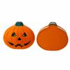 Decorative Halloween Pumpkin Face Tinplate Box Cartoon Pumpkin Face Cookie Box  Party Supply