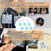 S.fields.inc Mini CD Keychain CD Case DIY Kit Handmade Acrylic Fan Goods Strap of [S. fields. inc] (Set 5)