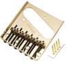 Wilkinson WOT02 String Pitch Vintage Telecaster бридж с латунными седлами для TL Electric Gold 10,8 мм 6-позиционная гитара,