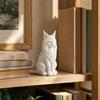 Витрина Фигурка Кошки 3D Печатные Орнаменты Мейн Кун для Декора Стола