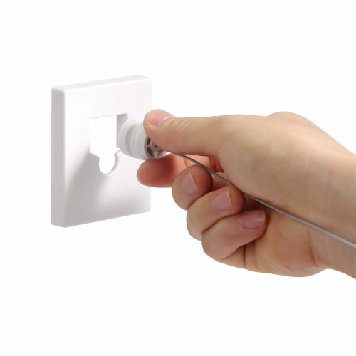 Homeme Indoor Clothes Drying Rope, 20kg Weight Capacity, Wall-Mounted, 4.2m Long, Flexible, Slow Recovery, Concealed Clothes Drying Rope, SUS304 Stain