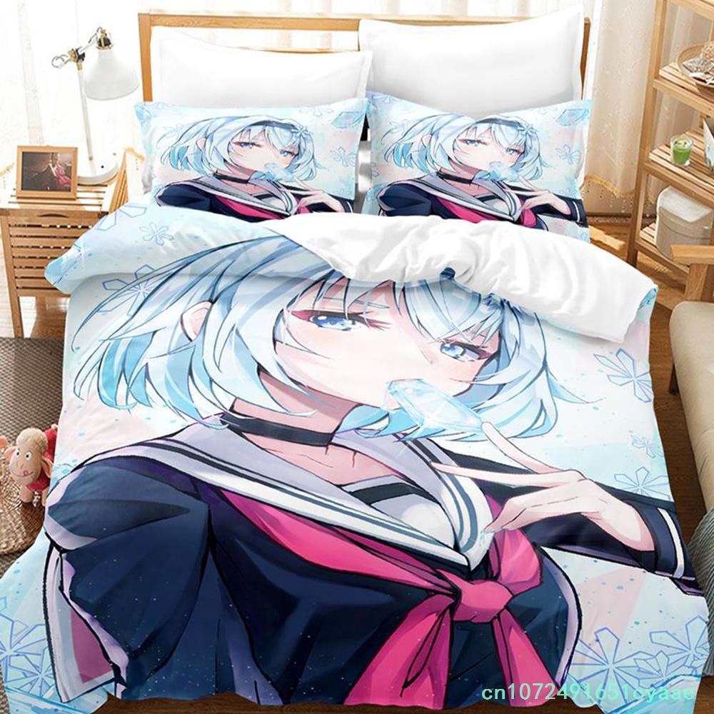 Работа Рюу никогда не заканчивается! Комплект постельного белья Single Twin Full Queen King Size Bed Set Adult Kid Bedroom Duvetcover Sets Anime