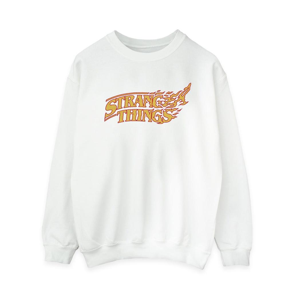 Netflix Womens/Ladies Stranger Things Logo Breaking Sweatshirt