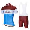 Tour De France Version Cycling Suit Bicycle Summer Short-sleeved Breathable Quick-drying Suit Outdoor Cycling Suit