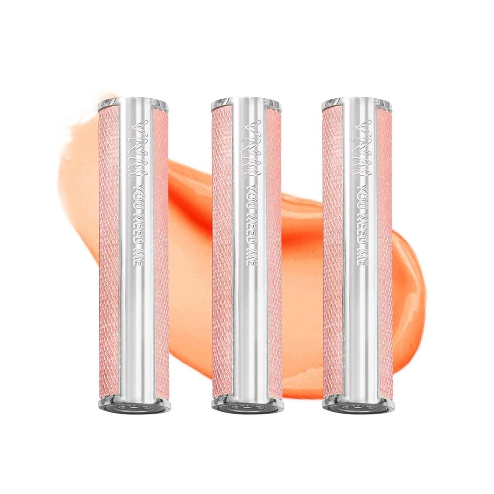 Набор бальзамов для губ YNM Honey, 03 Candy Honey Lip Balm Orange Red, 3 г, 3 шт.