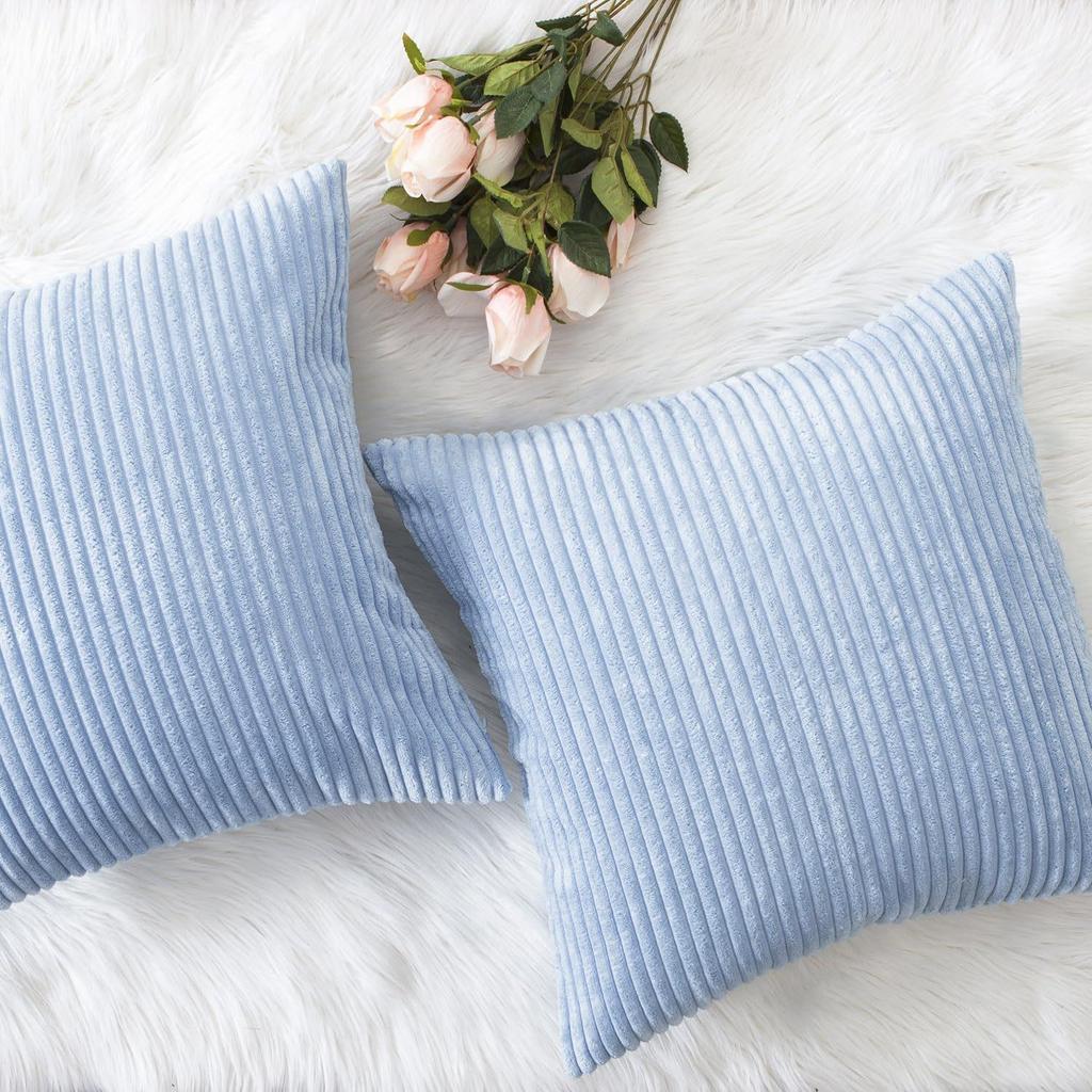 Чехол для подушки Nordic Solid Color Cordour в полоску