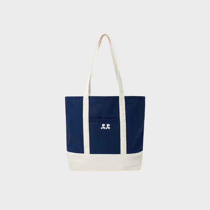 RR CANVAS SHOULDER BAG (NAVY)
