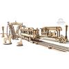 UGEARS Mechanical Town Series Tram Line Mechanical Wooden Model Kit 3D Puzzle Assembly