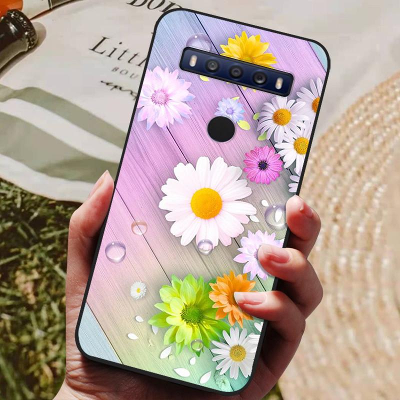 Для TCL 10 SE Чехол Роскошный Волк Лев Силикон ТПУ Мягкий Чехол для Телефона Для TCL 10 SE Coque TCL 10SE Capa TCL10 SE Милый Funda