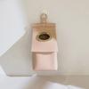 Leather Toilet Tissue Box easy installs Not Damage Wall Hanging Roll Case Paper Towel Holder for Kitchen Bathroom Use