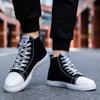 Spring and Summer Men's Shoes Student Trend Board Shoes High-top Canvas Shoes Versatile Casual Shoes Breathable Low-top Shoes