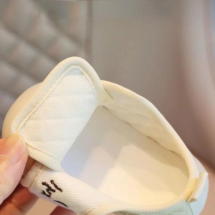 Детская обувь для ходьбы для мальчиков и девочек, мягкая подошва, повседневная обувь для детей, младенцев, новорожденных, нескользящая обувь на плоской подошве, дышащая обувь