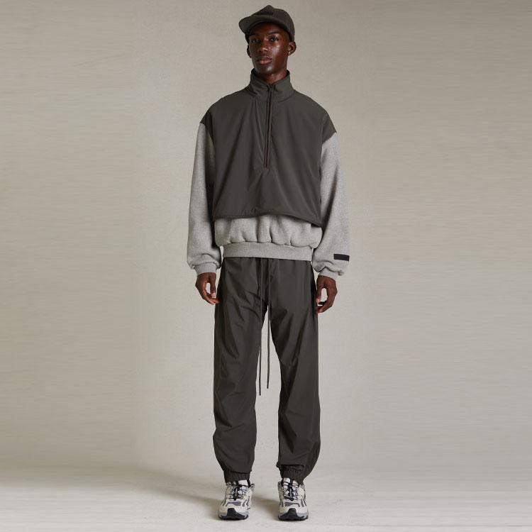 Fear of God Essentials Нейлоновые спортивные штаны Черные Мужские 130SP242160F