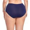 Women Comfortable and Breathable Plus Size Pantise Sexy Seamless Middle Waist Underwear 0Xl 1Xl 2Xl