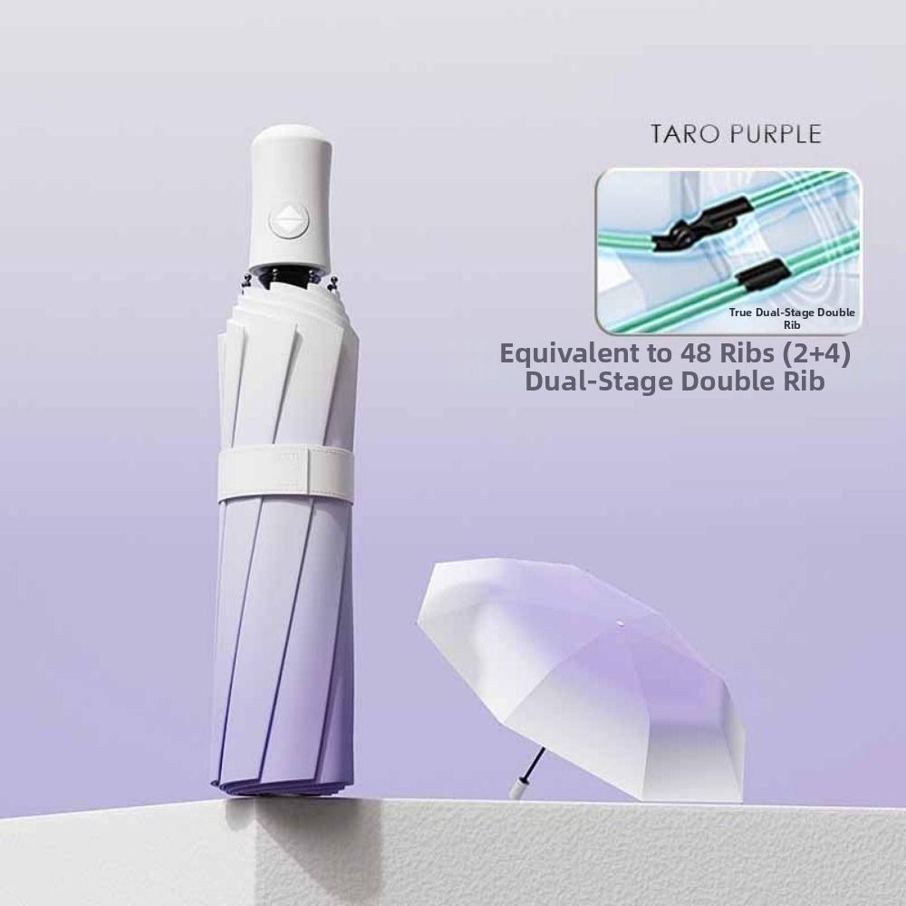 Waterproof Automatic Umbrella Strong Windproof Sunproof  Brolly Folding Umbrella  Sunshade