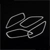 Car styling ABS Chrome Interior door bowl handle modified special decoration frame sticker case for Mazda CX5 CX-5 2013-2017