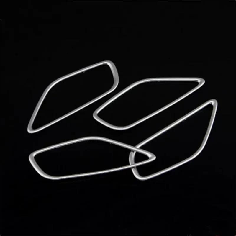 Car styling ABS Chrome Interior door bowl handle modified special decoration frame sticker case for Mazda CX5 CX-5 2013-2017