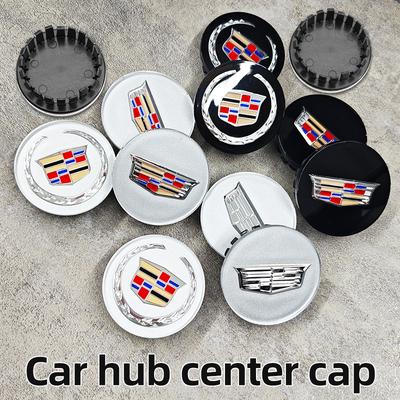 Для Escalade Deville CTS CT5 XT5 XTS XLR BLS SLS STS ATS 67 мм 4 шт. Колпачки ступицы колеса автомобиля Крышка Эмблема Аксессуары