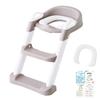 Tecopeco Auxiliary Toilet Seat Toilet Training Did It by Toilet Training Practice Toilet Seat Cover with 2 Folding Potty Assistance Toilet Seat Toilet