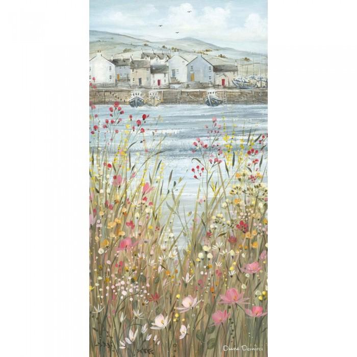 Плакат Дианы Демирчи Boats & Blooms II в рамке