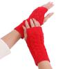 Fingerless Knitted Gloves  Wool Gloves Fashion Half Finger Gloves  Female/Girls