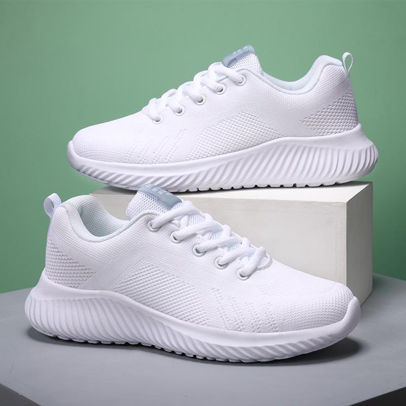 Женские кроссовки сетчатые дышащие повседневные для бега спортивные летние 2025 для джоггинга ходьбы женские кроссовки на платформе женская обувь